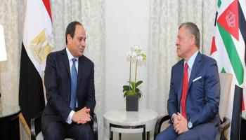 مباحثات سابقة بين السيسي والملك عبدالله الثاني