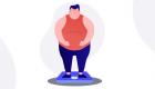 اینفوگرافیک| بیماری‌هایی که موجب چاقی می‌شوند