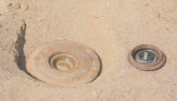 لغم حوثي نجح مسام في انتزاعه من اليمن