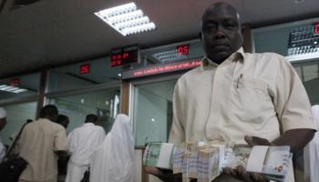 الجنيه السوداني يرتفع أمام الدولار