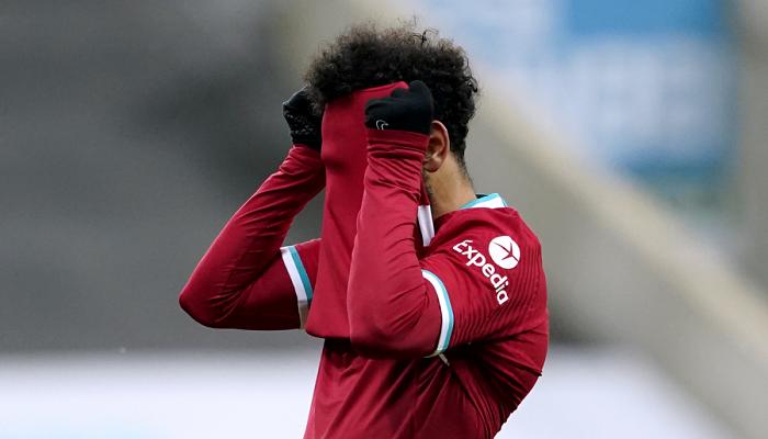 محمد صلاح في لقاء نيوكاسل