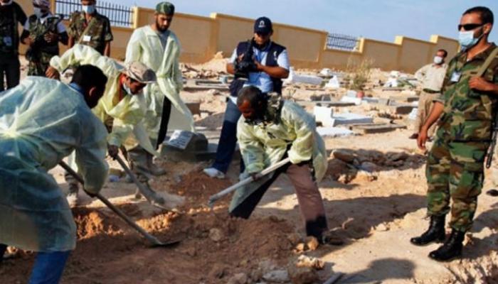 مقبرة جماعية في ليبيا - أرشيفية