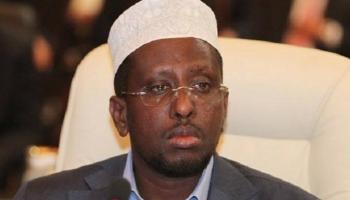 الرئيس الصومالي الأسبق شريف شيخ أحمد