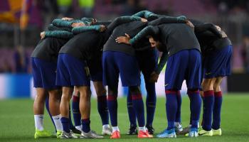 لاعبو برشلونة