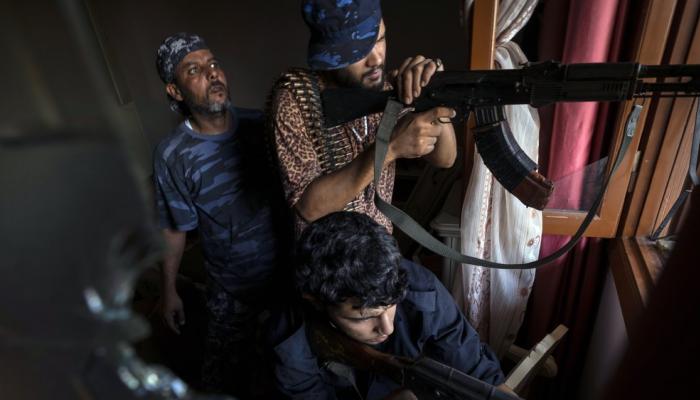 عناصر مليشيا متحالفة مع حكومة السراج - أرشيفية