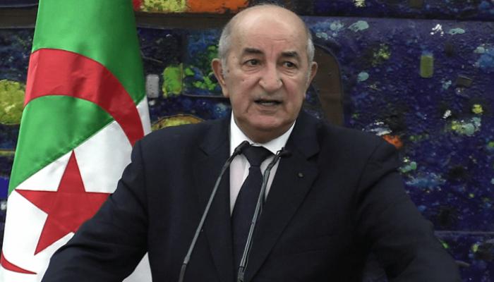 الرئيس الجزائري عبد المجيد تبون
