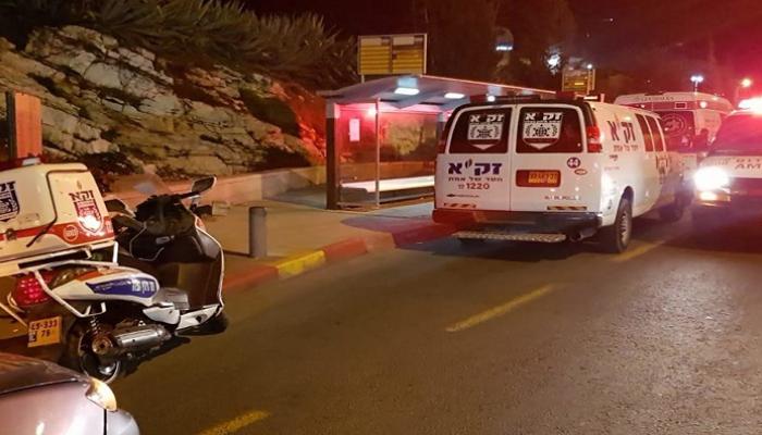 موقع حادثة الدهس بالقدس - تويتر