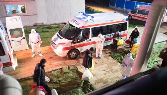 مستشفى حديث في ووهان يستقبل مرضى مصابين بفيروس كورونا الجديد