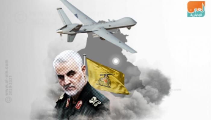 قاسم سليماني قتل في غارة من طائرة أمريكية بالعراق