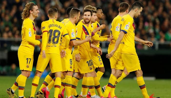 فوز مثير لبرشلونة على بيتيس