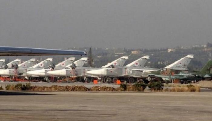 قاعدة حميميم الروسية الجوية في سوريا