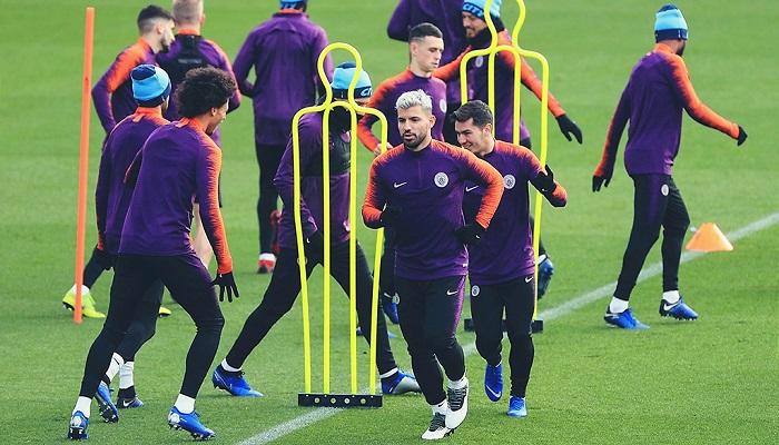 من تدريبات مانشستر سيتي