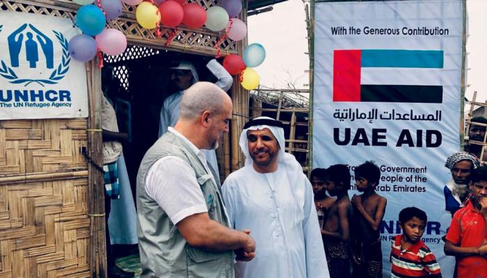 الإمارات تنفذ العديد من المشاريع الإغاثية للاجئين - أرشيفية