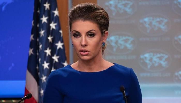 المتحدثة باسم الخارجية الأمريكية مورجان أورتاجوس