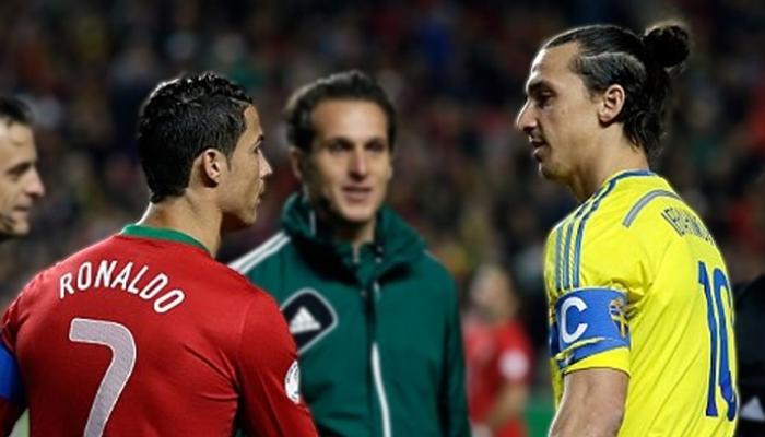 رونالدو وإبراهيموفيتش