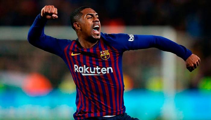 مالكوم مع برشلونة