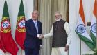 भारत : पुर्तगाल के राष्ट्रपति मार्सेलो रेबेलो डी सूसा, चार दिवसीय यात्रा पर पहुंचे दिल्ली