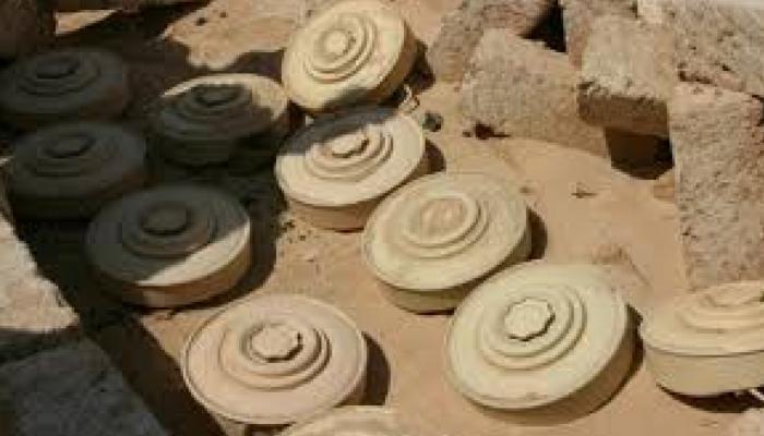  الألغام الأرضية في ليبيا- أرشيفية