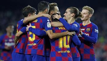 لاعبو برشلونة