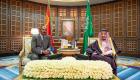  العاهل السعودي ورئيس إريتريا يبحثان قضايا المنطقة