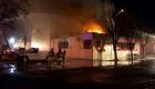وفاة رجل إطفاء في حريق بمكتبة بكاليفورنيا