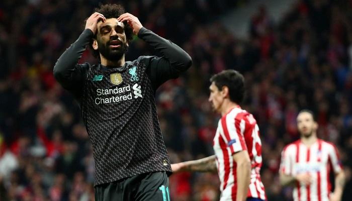 محمد صلاح ضد أتلتيكو مدريد
