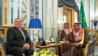 وزیر خارجه آمریکا و پادشاه عربستان سعودی در مورد تهدیدهای ایران گفت‌وگو کردند