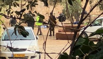 صورة من موقع إطلاق النار في البلدة القديمة بالقدس