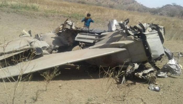 حطام طائرة ميج في الهند - أرشيفية