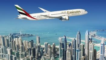 طائرة تابعة لأسطول طيران الإمارات
