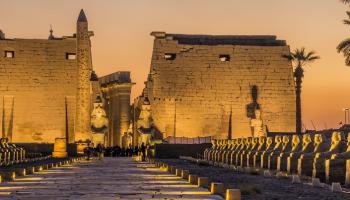معبد الكرنك بمدينة الأقصر في مصر