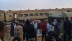 إصابة 38 شخصا في انقلاب قطار "الإسكندرية-مطروح" بمصر