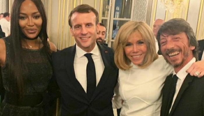 الرئيس الفرنسي وزوجته يستضيفان أشهر مصممي الأزياء في العالم على العشاء