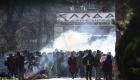 Yunan polisinden sınırı geçmeye çalışan sığınmacılara biber gazı