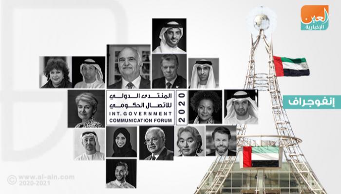 المنتدى الدولي للاتصال الحكومي ينطلق بمشاركة 64 شخصية