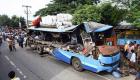 مصرع 14 بحادثي سير في بنجلاديش