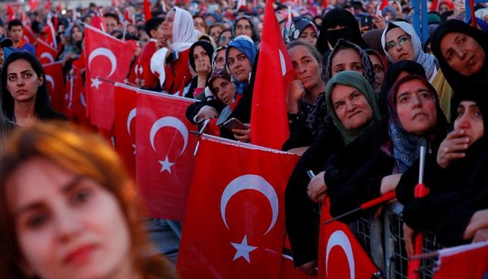 مظاهرة نسائية في تركيا - أرشيفية