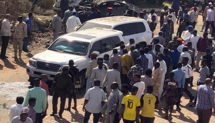موقع محاولة اغتيال رئيس الوزراء السوداني عبدالله حمدوك