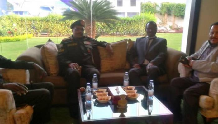 جانب من لقاء رئيس هيئة الأركان السودانية ونظيره الإثيوبي
