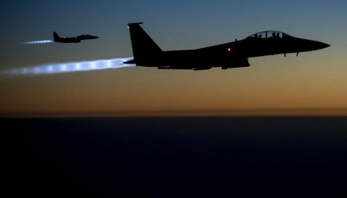 مقاتلتان أمريكيتان تحلقان فوق شمال العراق - رويترز 