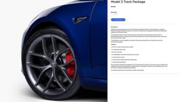 حزمة Track Package الجديدة من تسلا