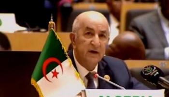 الرئيس الجزائري عبدالمجيد تبون
