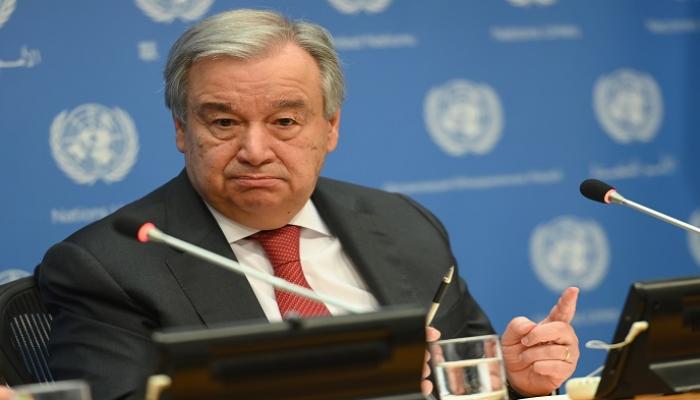  الأمين العام للأمم المتحدة أنطونيو جوتيريس - أ.ف.ب