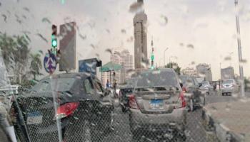 الأمطار تغمر شوارع مصر - أرشيفية