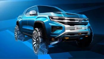 الصورة التشويقية لشاحنة فولكس فاجن Amarok 