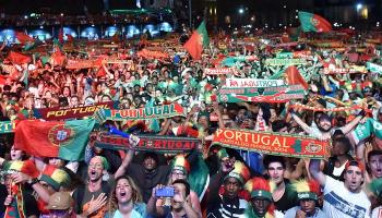 جماهير البرتغال حامل لقب اليورو