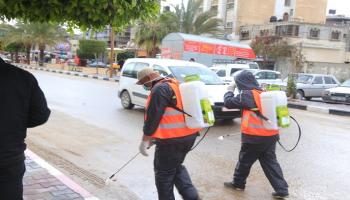 قطاع غزة يشدد إجراءاته لمواجهة فيروس كورونا