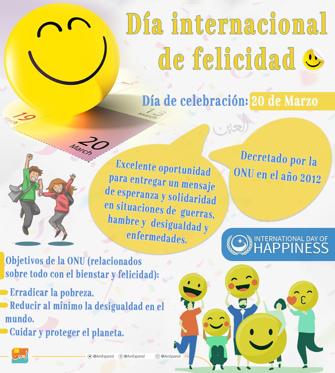 Día internacional de felicidad