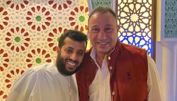 تركي آل الشيخ مع الخطيب