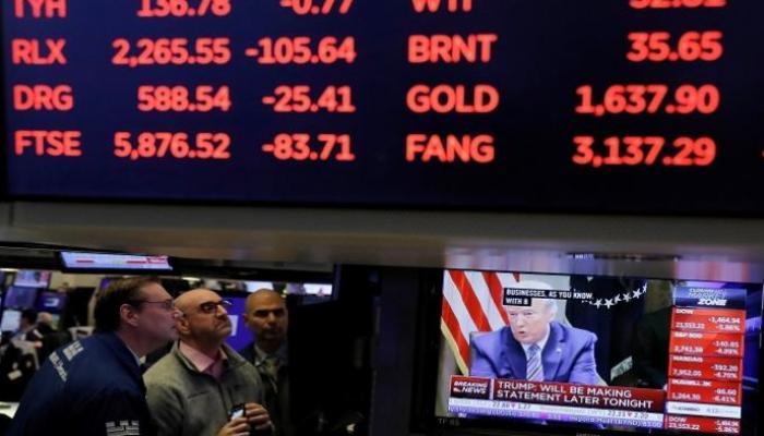تراجع الأسهم الأمريكية في بداية تعاملات الإثنين